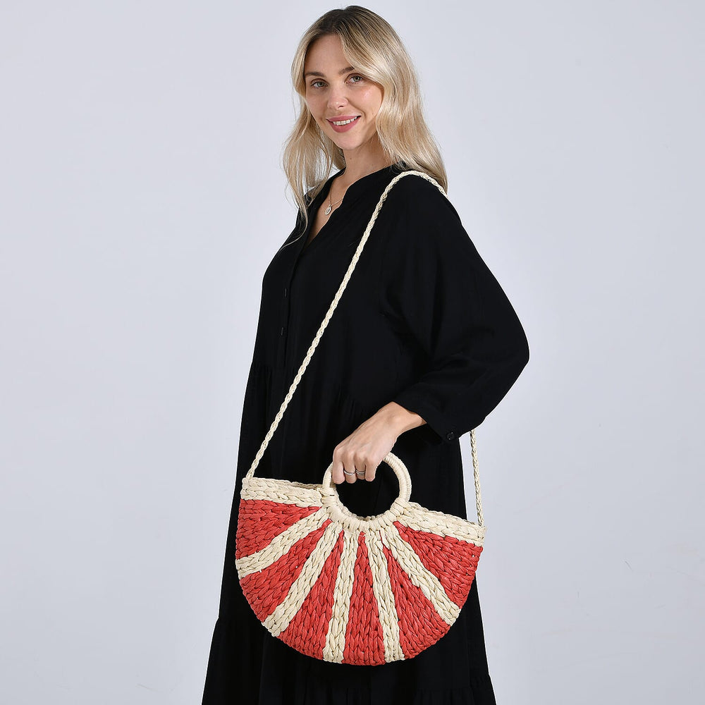 Crossbody Bag (Size - One Size) - Red & Blue