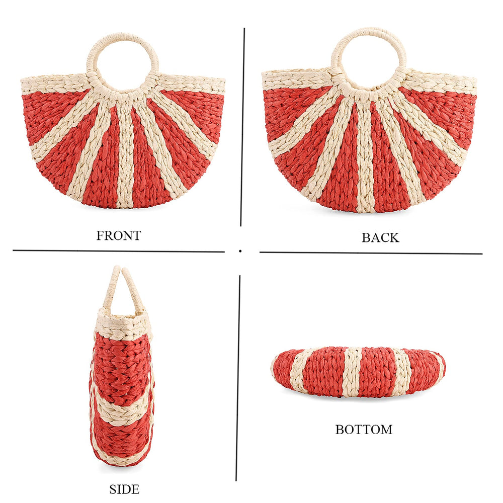 Crossbody Bag (Size - One Size) - Red & Blue