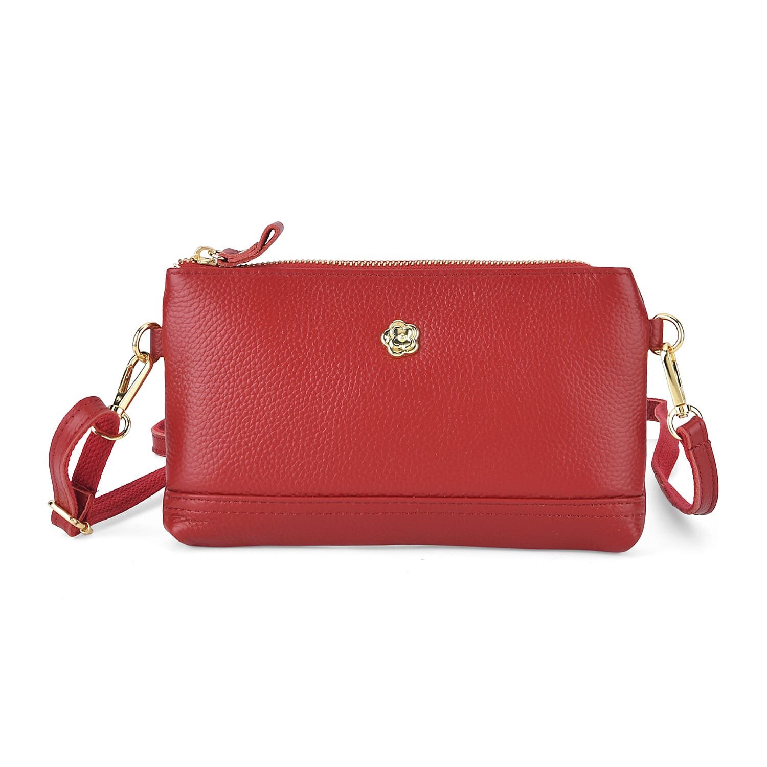 Crossbody Bag (Size - One Size) - Red
