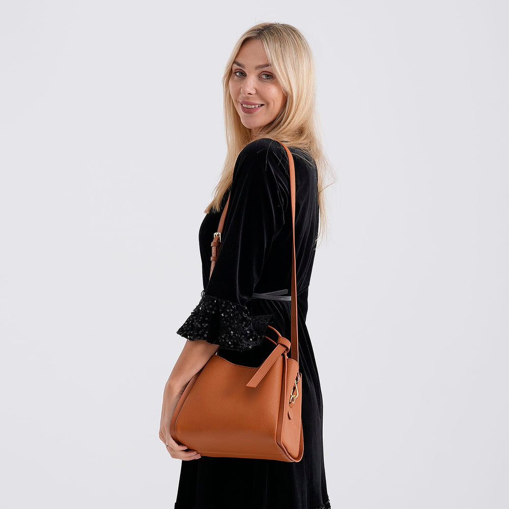 Crossbody Bag (Size - One Size) - Tan