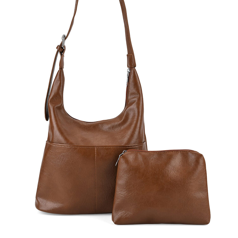 Crossbody Bag (Size - One Size) - Tan