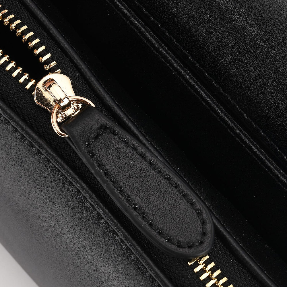 Where Artisans Give Silk a Soul - Limited Edition - Genuine Leather Crossbody Bag with Mulberry Silk Art - White - Multicolour