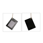 Crossbody Cell Phone Wallet Bag (Size 11x6x17 cm) - Black