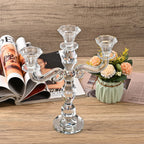 Crystal Candle Holder - Octagon