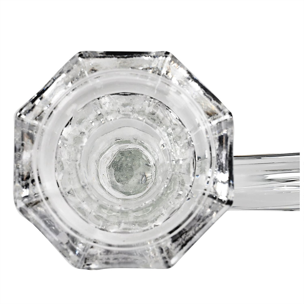 Crystal Candle Holder - Octagon