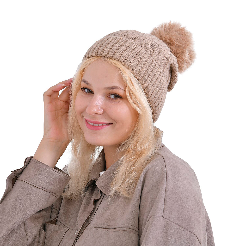 Cuff Beanie - Brown