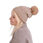 Cuff Beanie - Brown