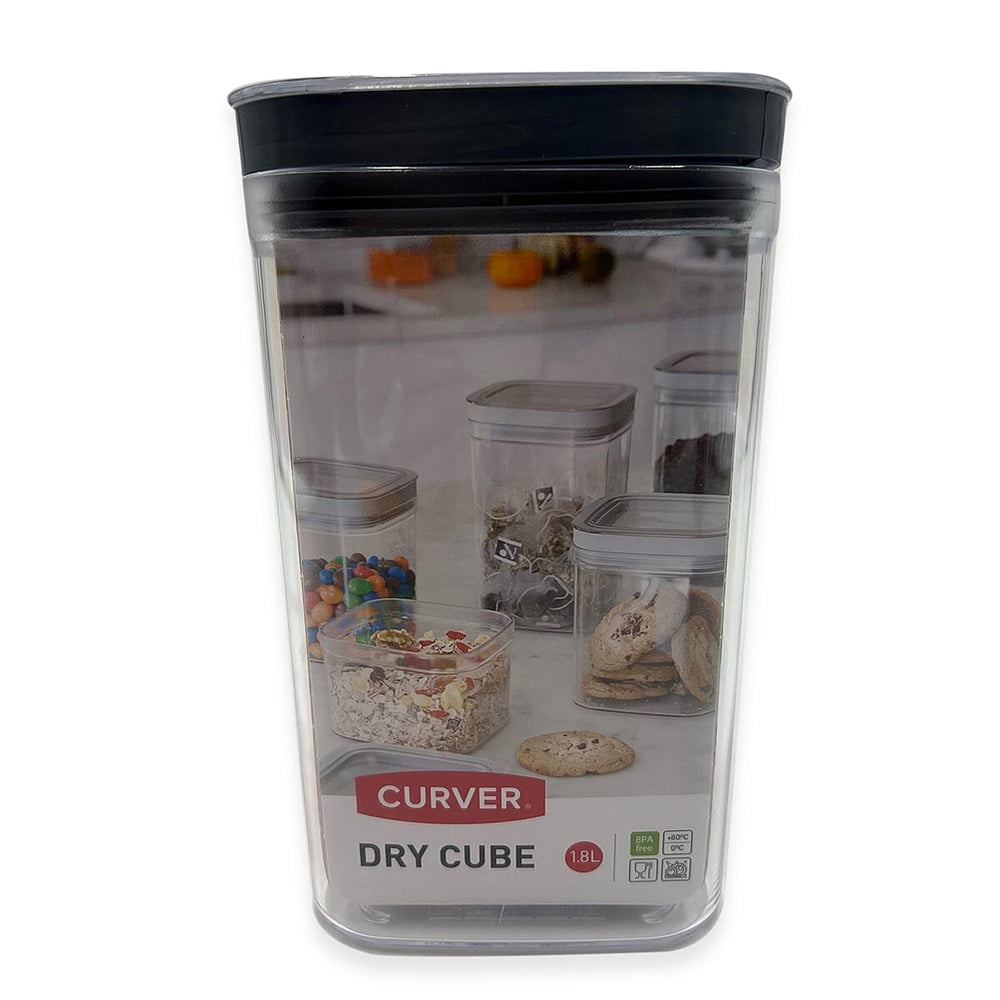 Curver Dry Cube 1.8L Storage Container (One Size) - Clear