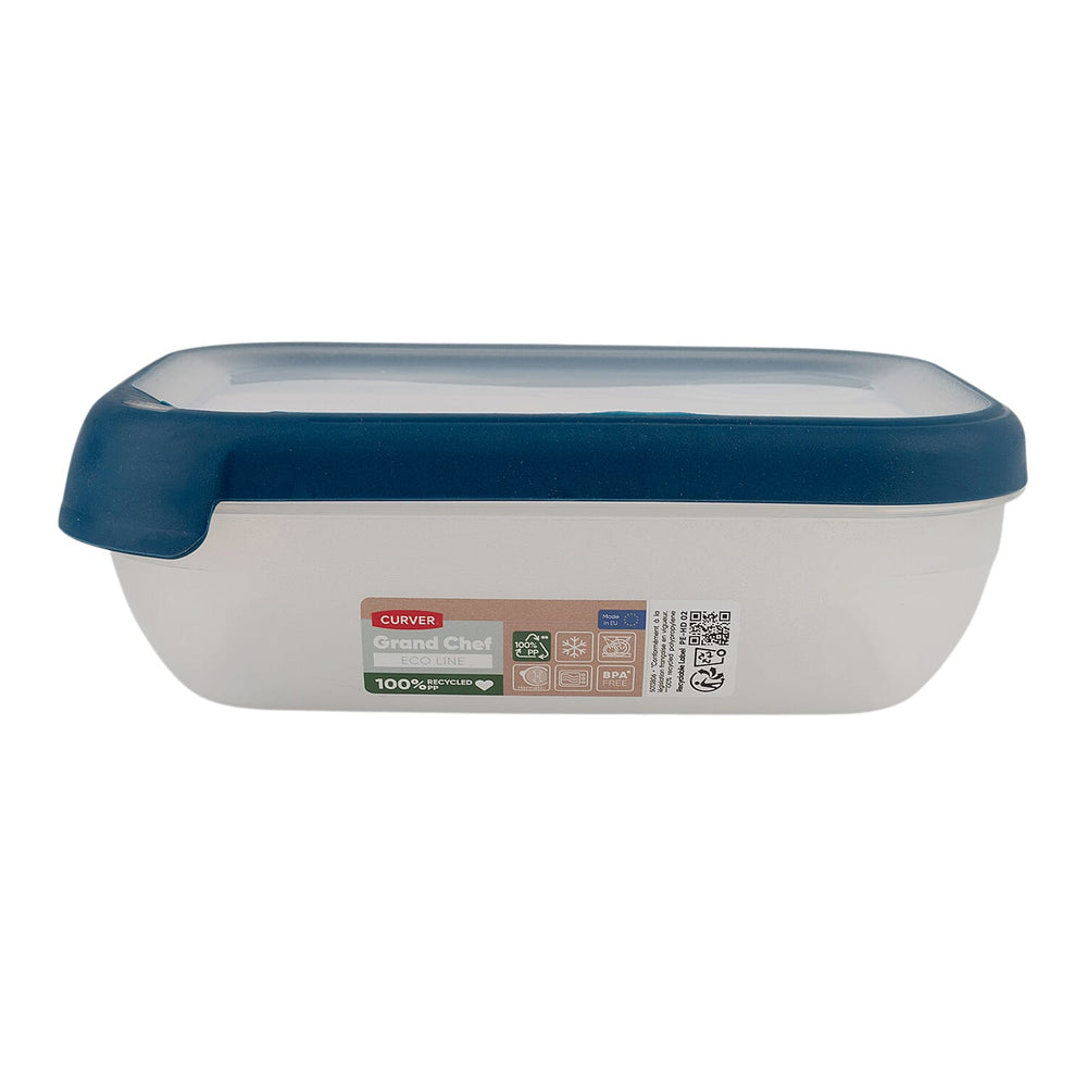 Curver Grand Chef 1.2L Rectangular Food Container - Clear