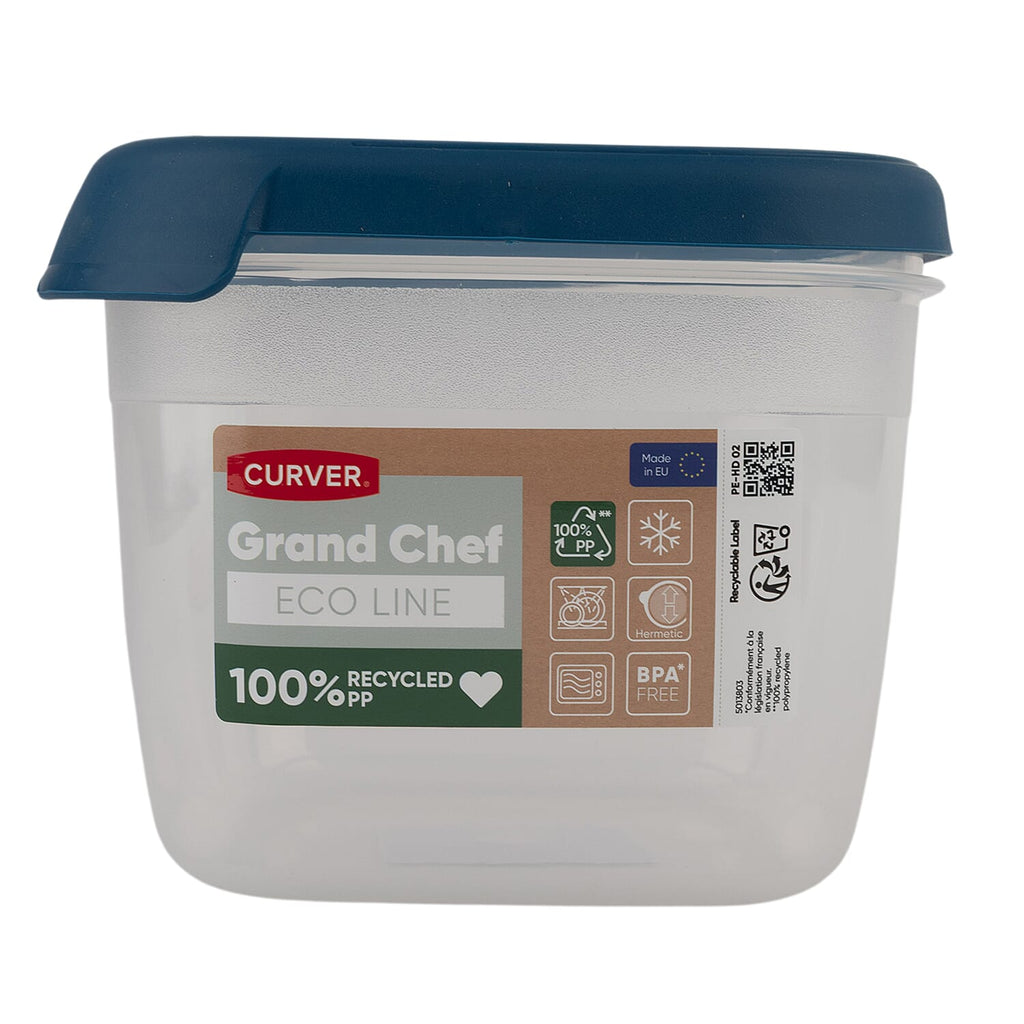 Curver Grand Chef 1.5L Square Food Container (One Size) - Clear