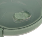 Curver Smart 1.0L Round Lunch Kit with Cutlery - Green