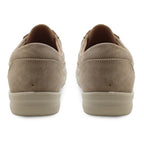 Cushion Walk Sophia Ladies Comfort Shoe With Double Touch And Close Fastening And Massage Insock (Size 3) - Beige
