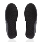 Cushion Walk Sophia Ladies Comfort Shoe With Double Touch And Close Fastening And Massage Insock (Size 6) - Black