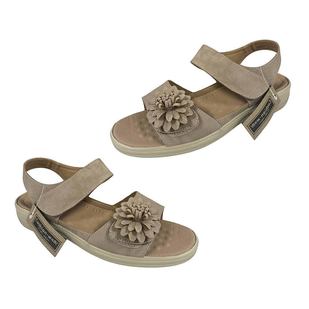 Ladies Sandal (Size 3) - Beige