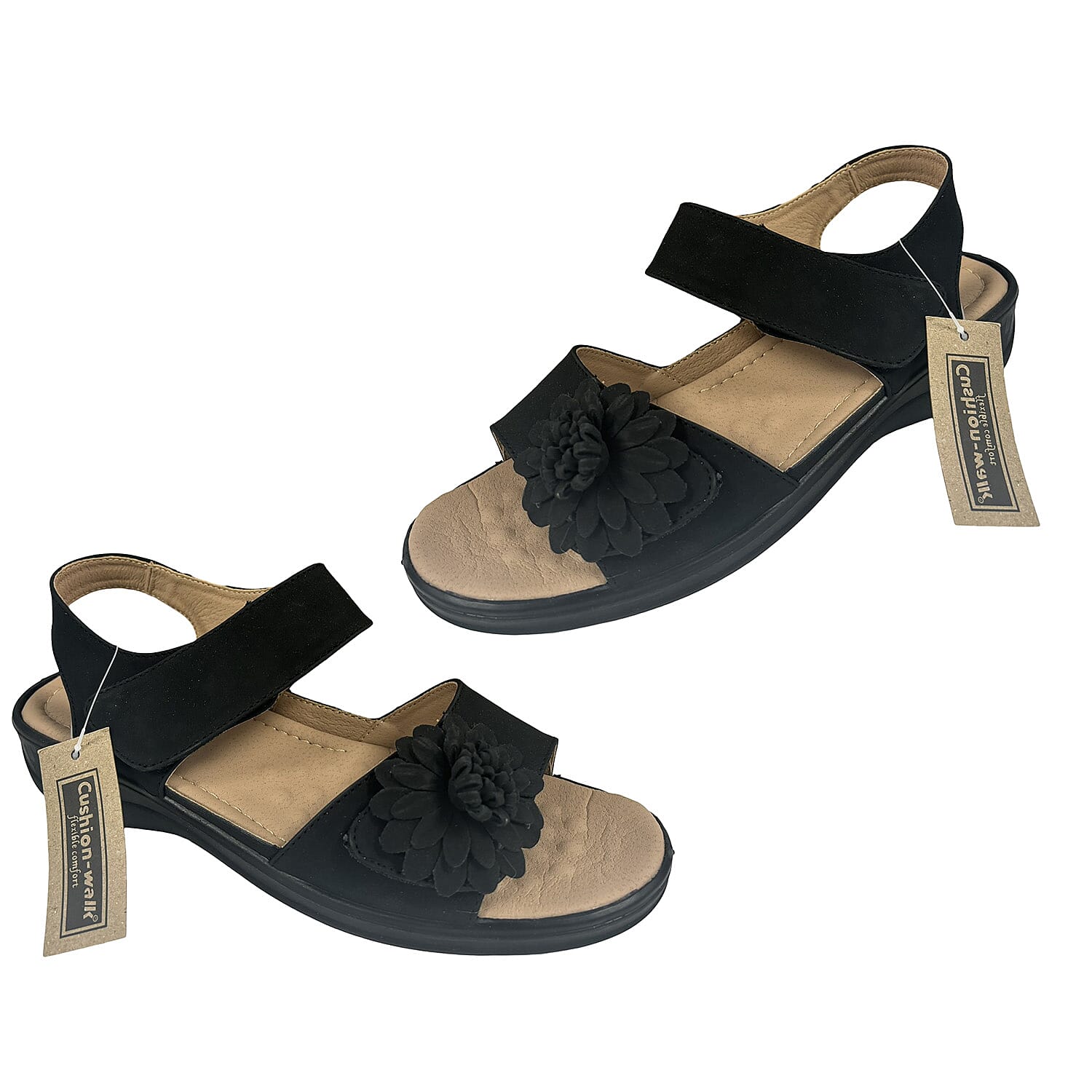 Ladies Sandal (Size 5) - Black