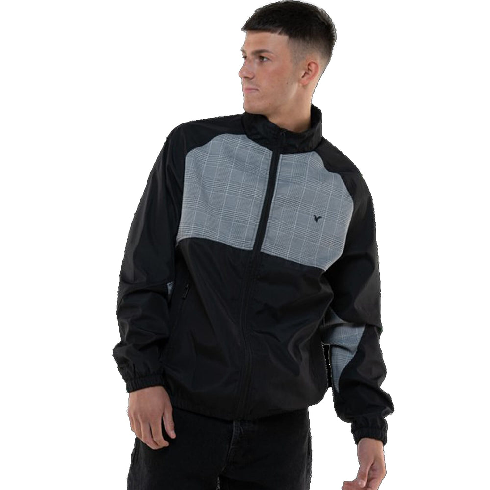 D Rock Summer Check Jacket (Size S) - Grey - Black