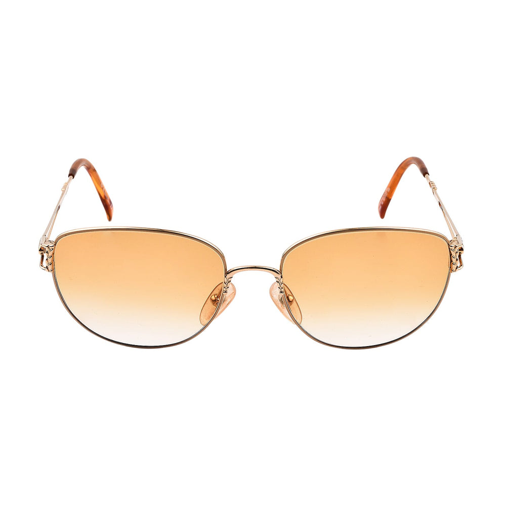 DIOR Cat Eye Sunglasses with Yellow Lenses  - Yellow