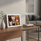 DIY 169-Piece 3D Photo Frame Jigsaw Puzzle - The Kiss