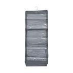 Set of 2 Anti Dust Two-Sided Multi-Purpose Organiser (Size 85x34 Cm) - Grey