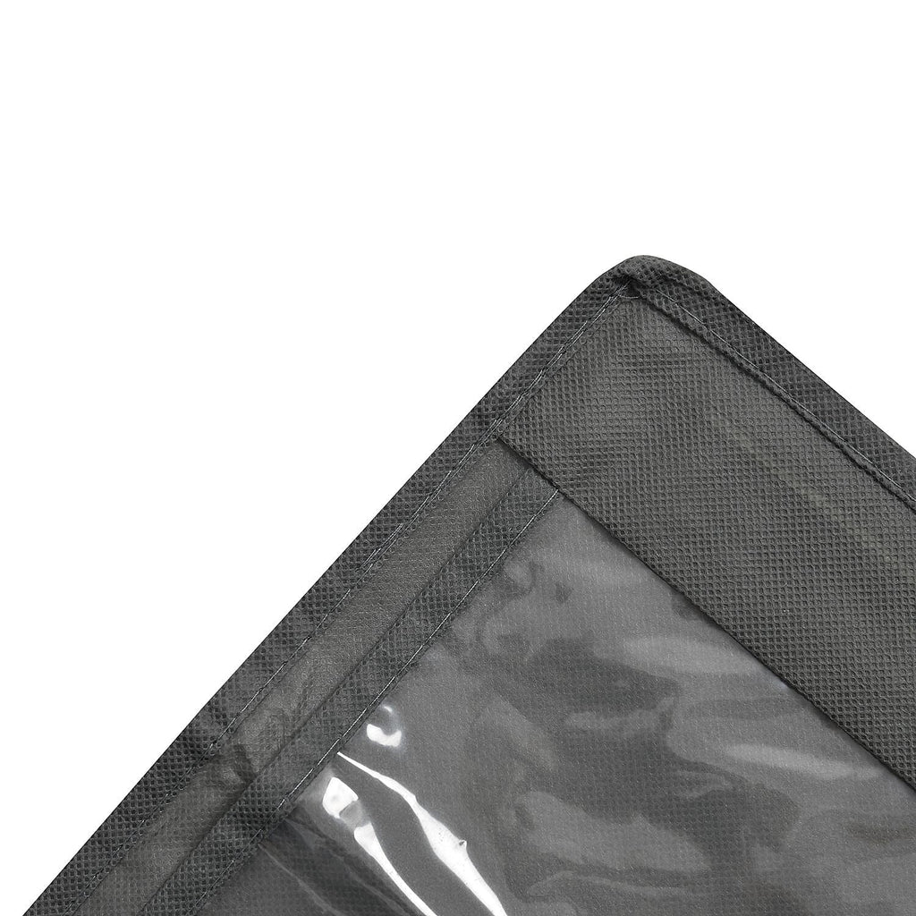 Set of 2 Anti Dust Two-Sided Multi-Purpose Organiser (Size 85x34 Cm) - Grey