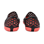 Dotted Outdoor Trainers (Size 7) - Black and Red