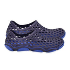 Dotted Outdoor Trainers (Size 7) - Navy and Blue