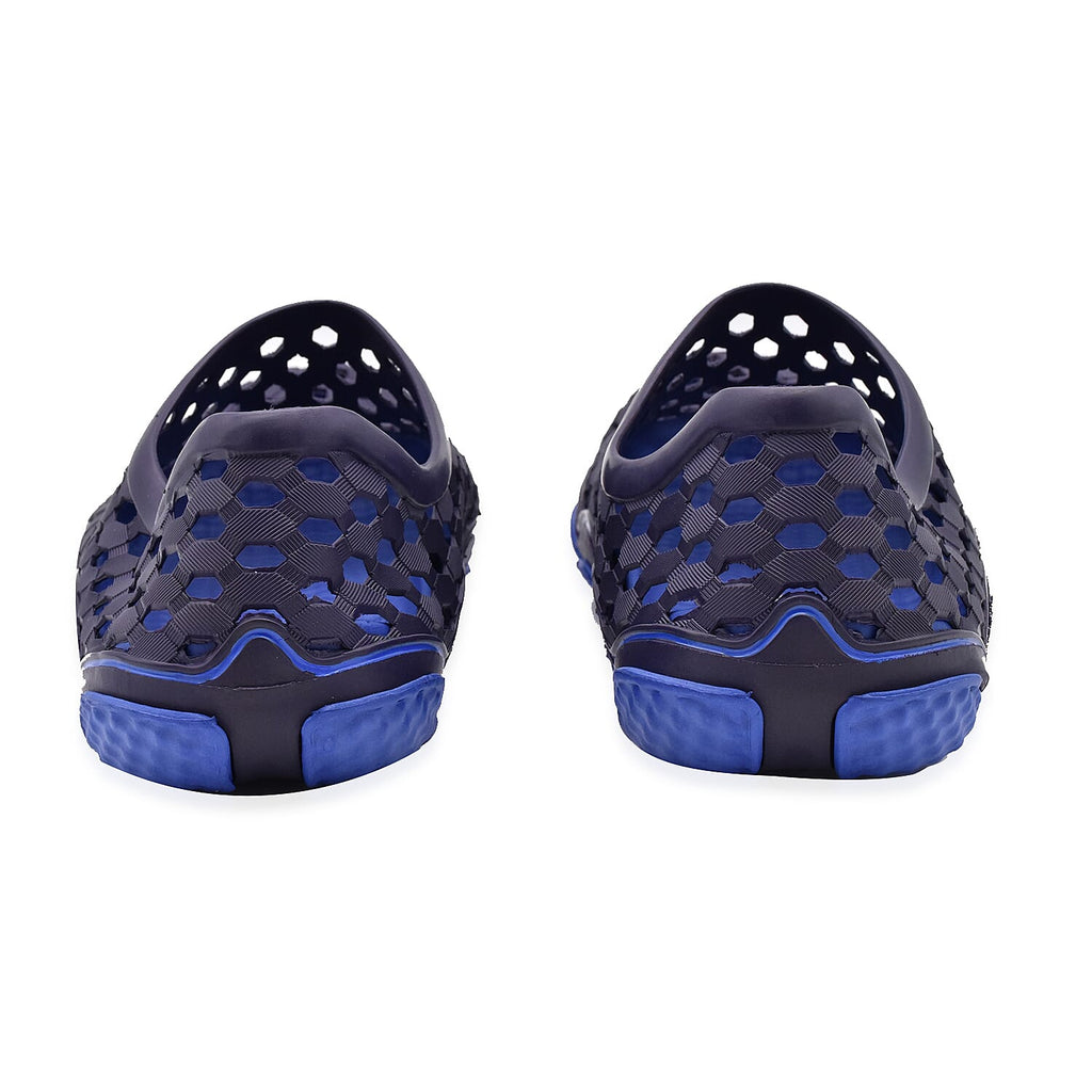 Dotted Outdoor Trainers (Size 7) - Navy and Blue