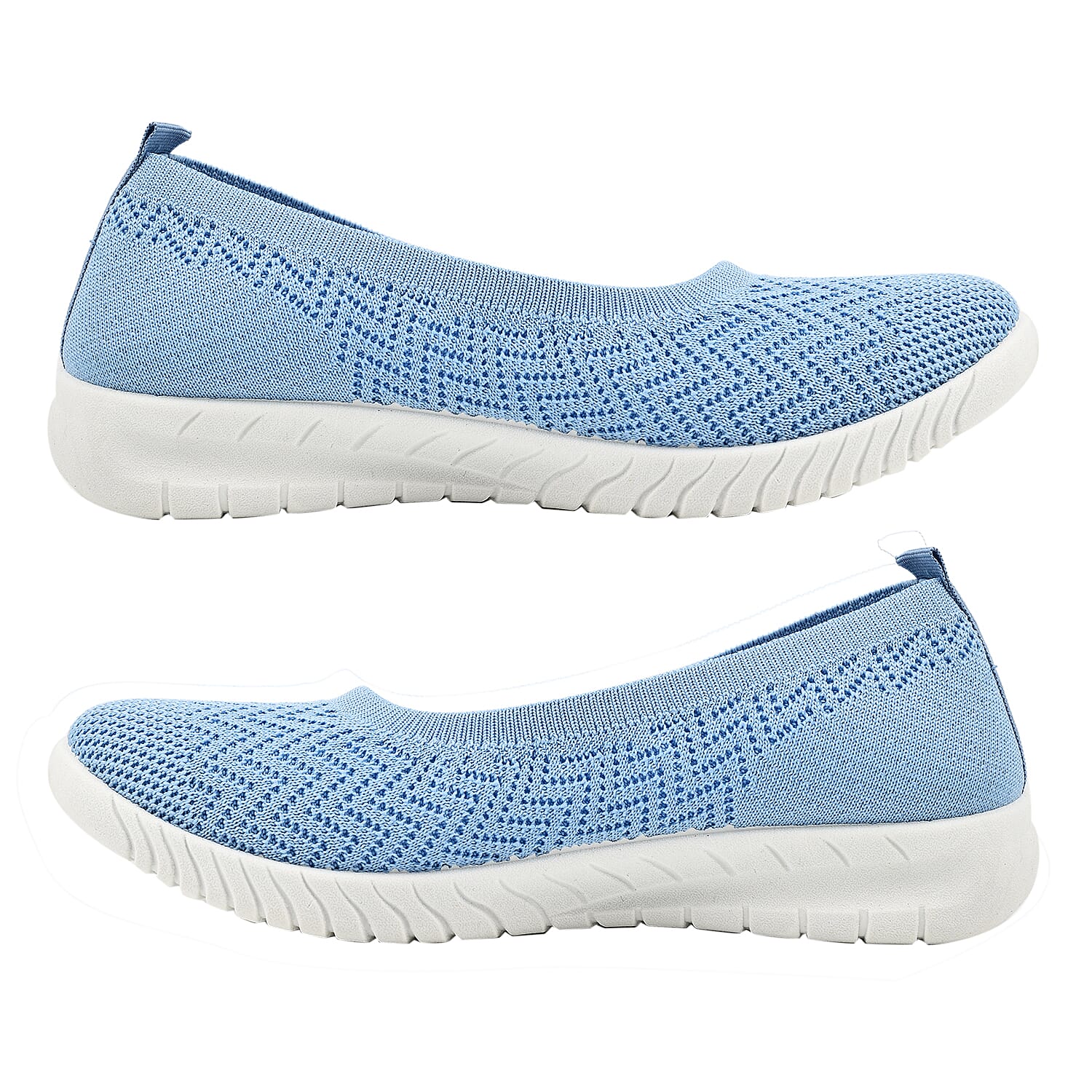Daiquiri Slip On Ballerina Pump (Size 8) - Blue
