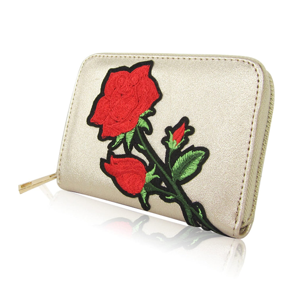 Mothers Day Gift Idea - Daliah Rose Wallet - Gold
