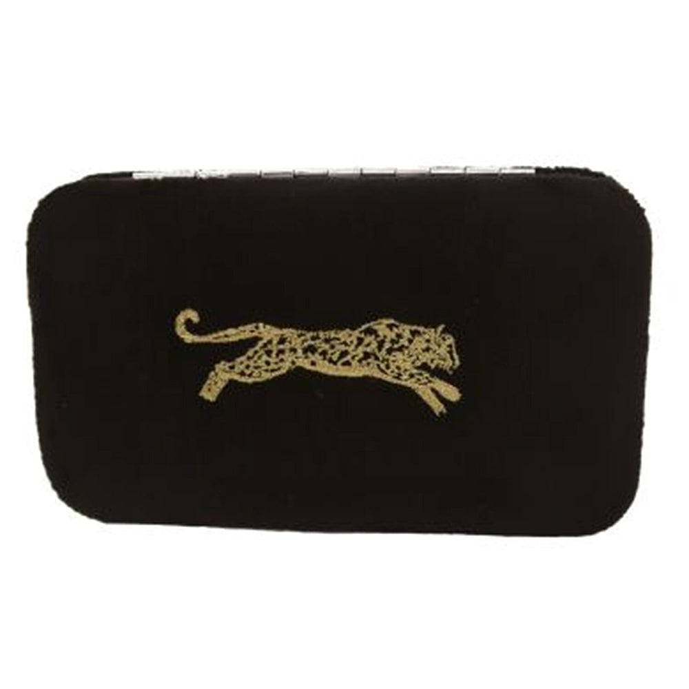 Danielle 5 Piece Set - Eyemask & Earplugs, Compact Mirror, Shower Cap, Manicure Set and Cosmetic Bag