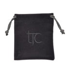 Knitted Bottom Plush Cloth Coin Pouch (Size 12x10x1 cm) - Grey