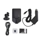 Dash Cam Plus with Foldable Screen - 8GB Memory Card, Playback Crystal-Clear Video,Loop Recording and Enhanced Night Vision.(Small Size 10x9x6 cm) - Black