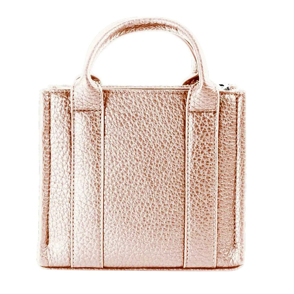David Jones Square Top Handle Bag - Ivory