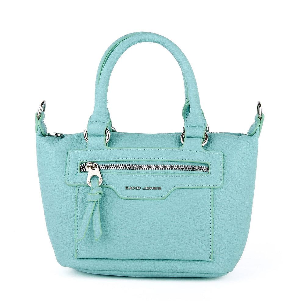David Jones Structured Top Handle Bag - Green