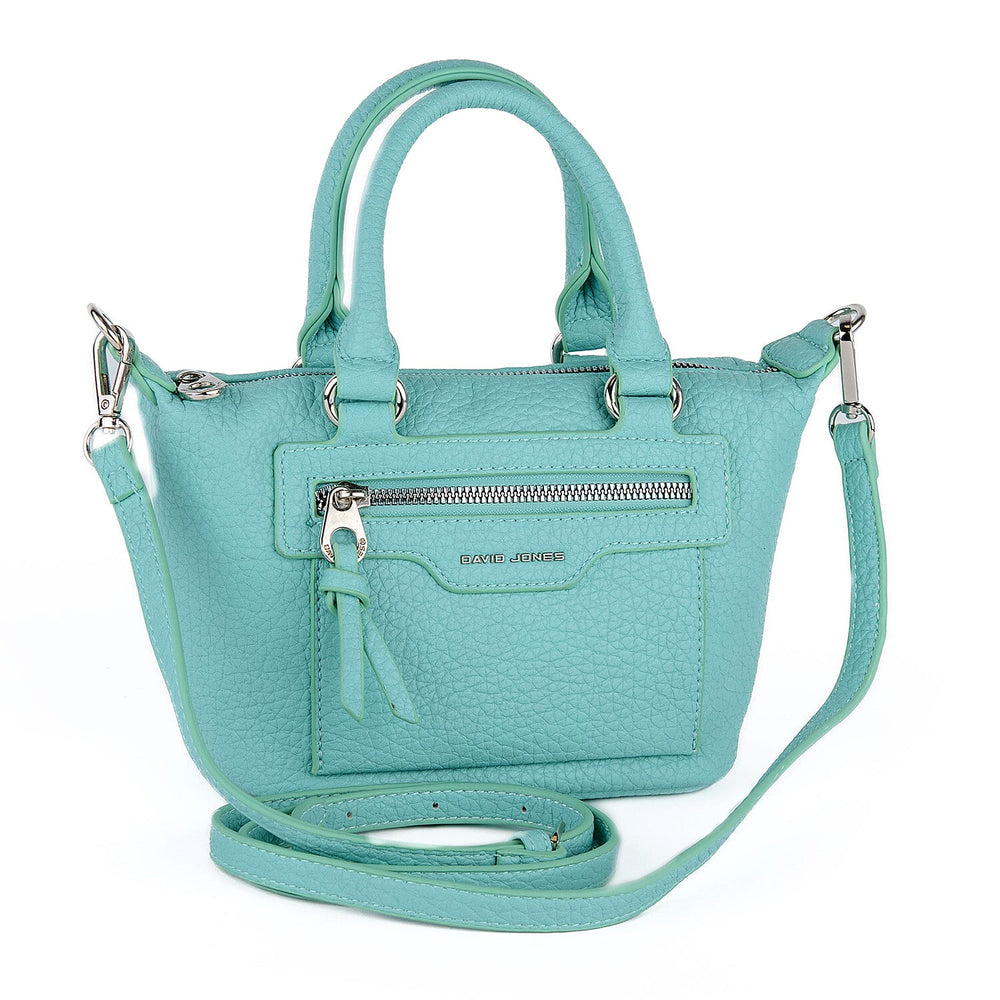 David Jones Structured Top Handle Bag - Green