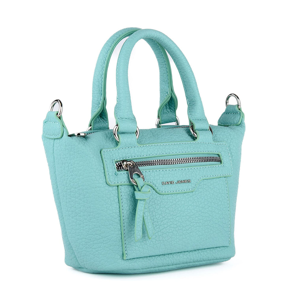 David Jones Structured Top Handle Bag - Green