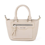 David Jones Structured Top Handle Bag - Ivory