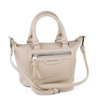 David Jones Structured Top Handle Bag - Ivory