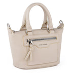 David Jones Structured Top Handle Bag - Ivory