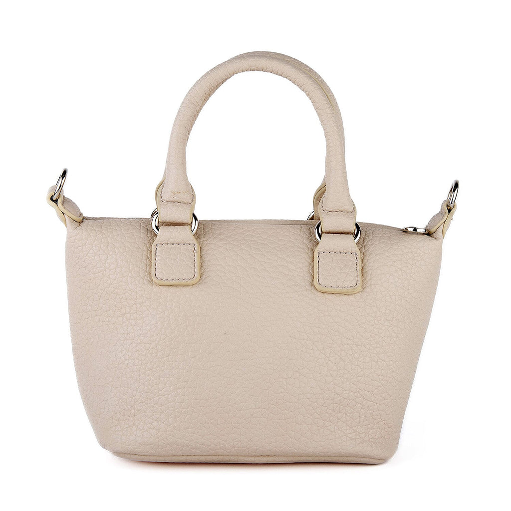 David Jones Structured Top Handle Bag - Ivory