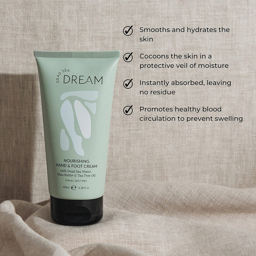 Dead Sea Dream Soft Skin Set (Includes Nourishing Hand & Foot Cream 150ml & Defining Body Cream 300ml)