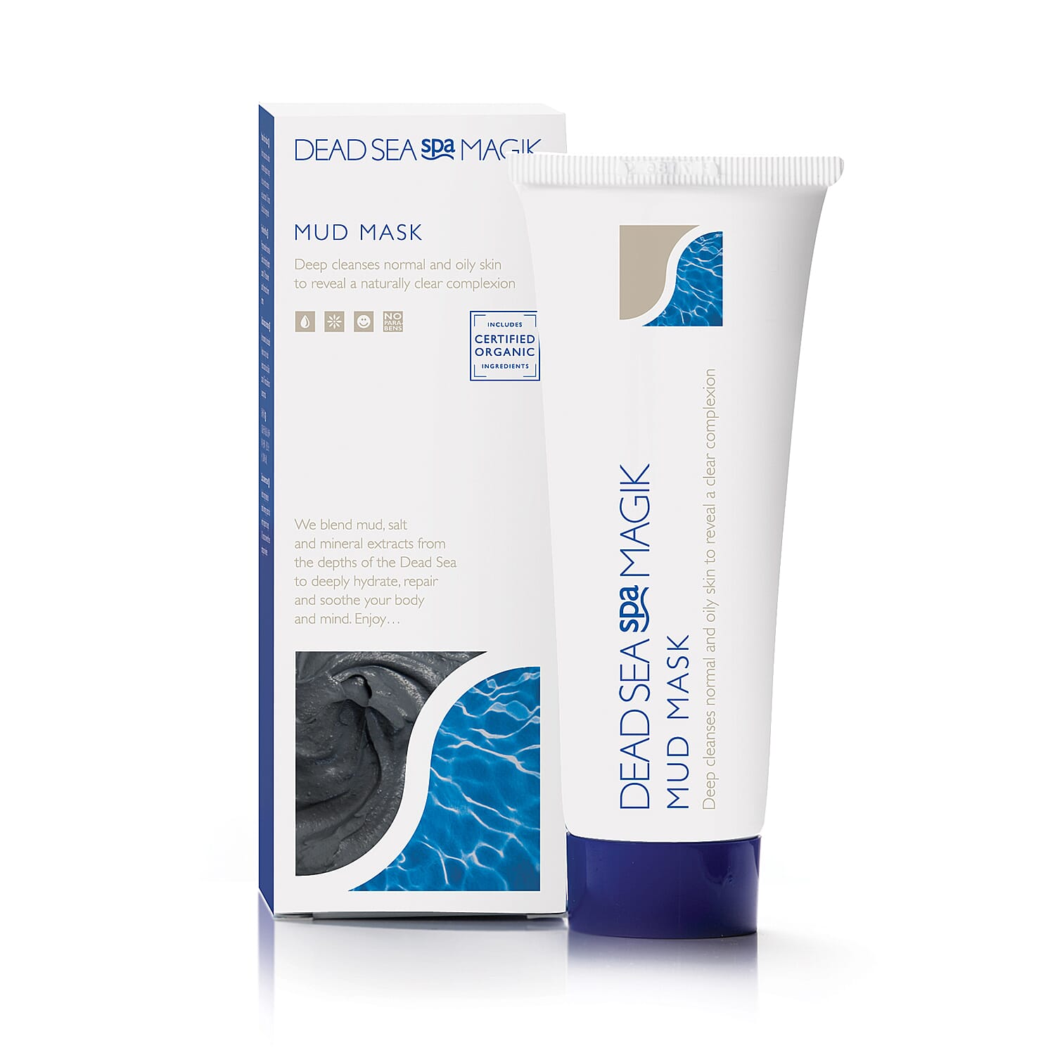 Dead Sea Spa Magik- Mud Mask - 75ml- 100% Vegan - Allergen Free Fragrance - Cruelty Free - No Parabens