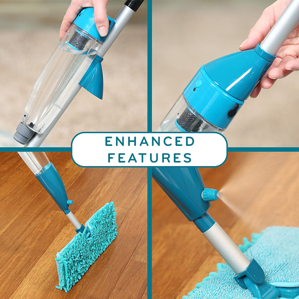 H20 E3 Multi-Purpose Cleaning Kit with Mop and Replacement Floor Cloth