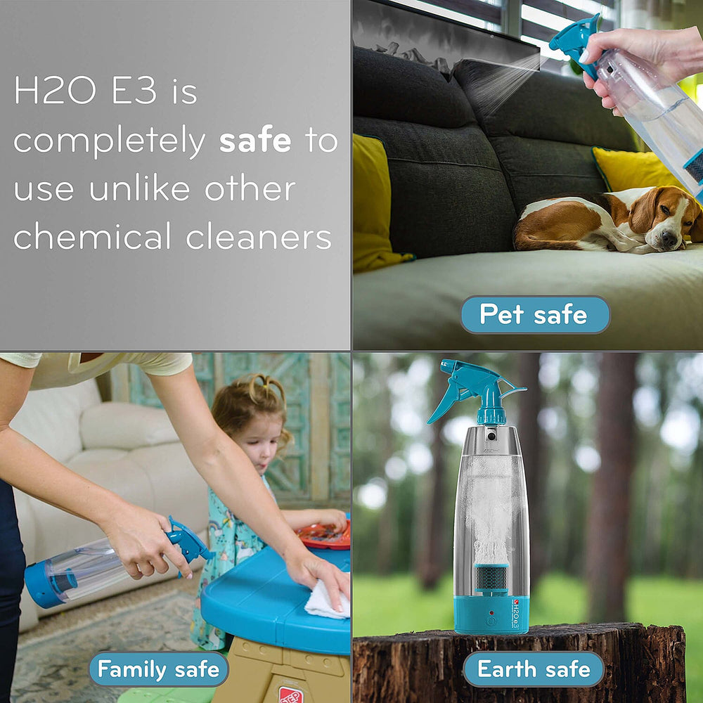 H20 E3 Multi-Purpose Cleaning Kit with Mop and Replacement Floor Cloth