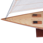 Decorative Wooden Columbia 1958 Yacht Model  (Size 61x13x79 Cm)