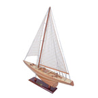 Decorative Wooden Columbia 1958 Yacht Model  (Size 61x13x79 Cm)