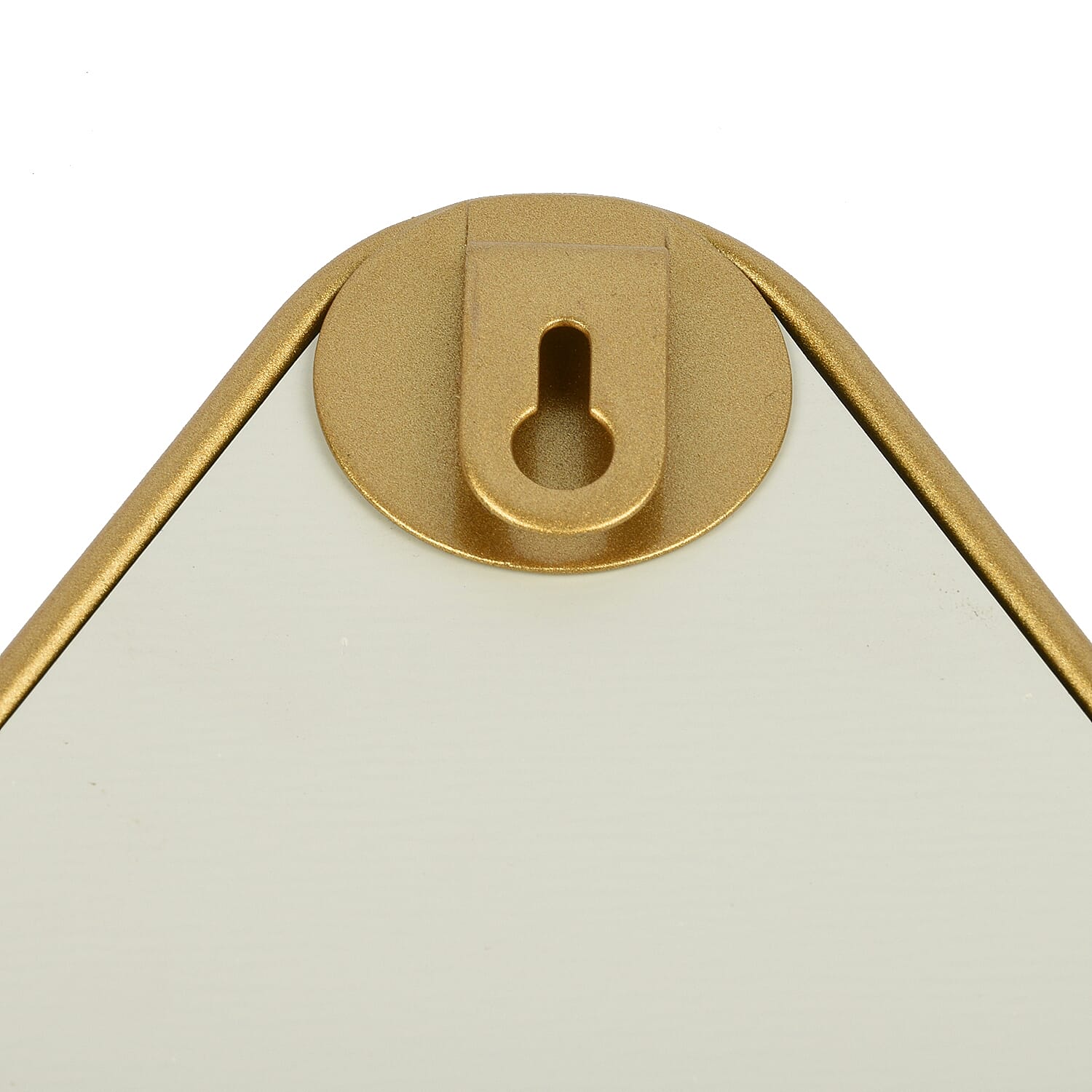Decorative Jewelry holder with Mirror  in Gold Tone (Size 23x2x37cm)
