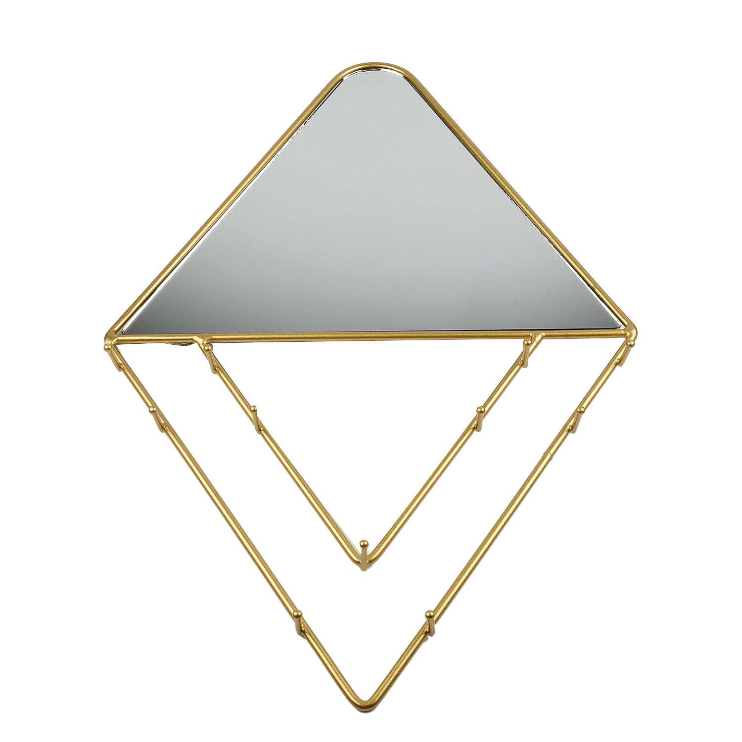 Decorative Jewelry holder Mirror Tone