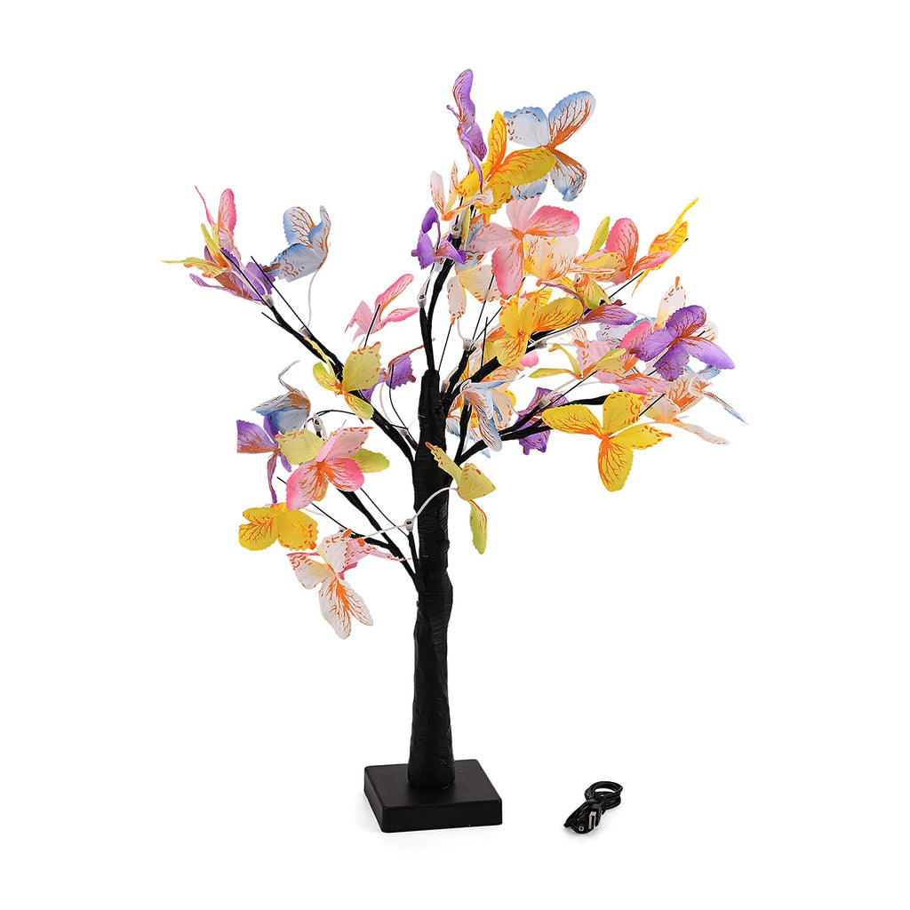 Decorative LED Butterfly Tree Lamp - Colorful