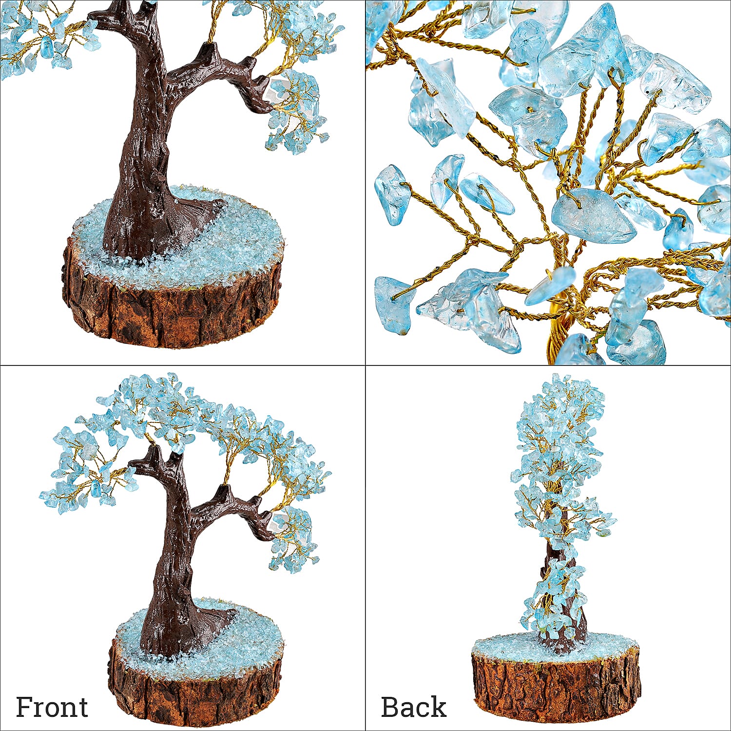 Decorative Tree (Size - One Size) - Blue & Blue